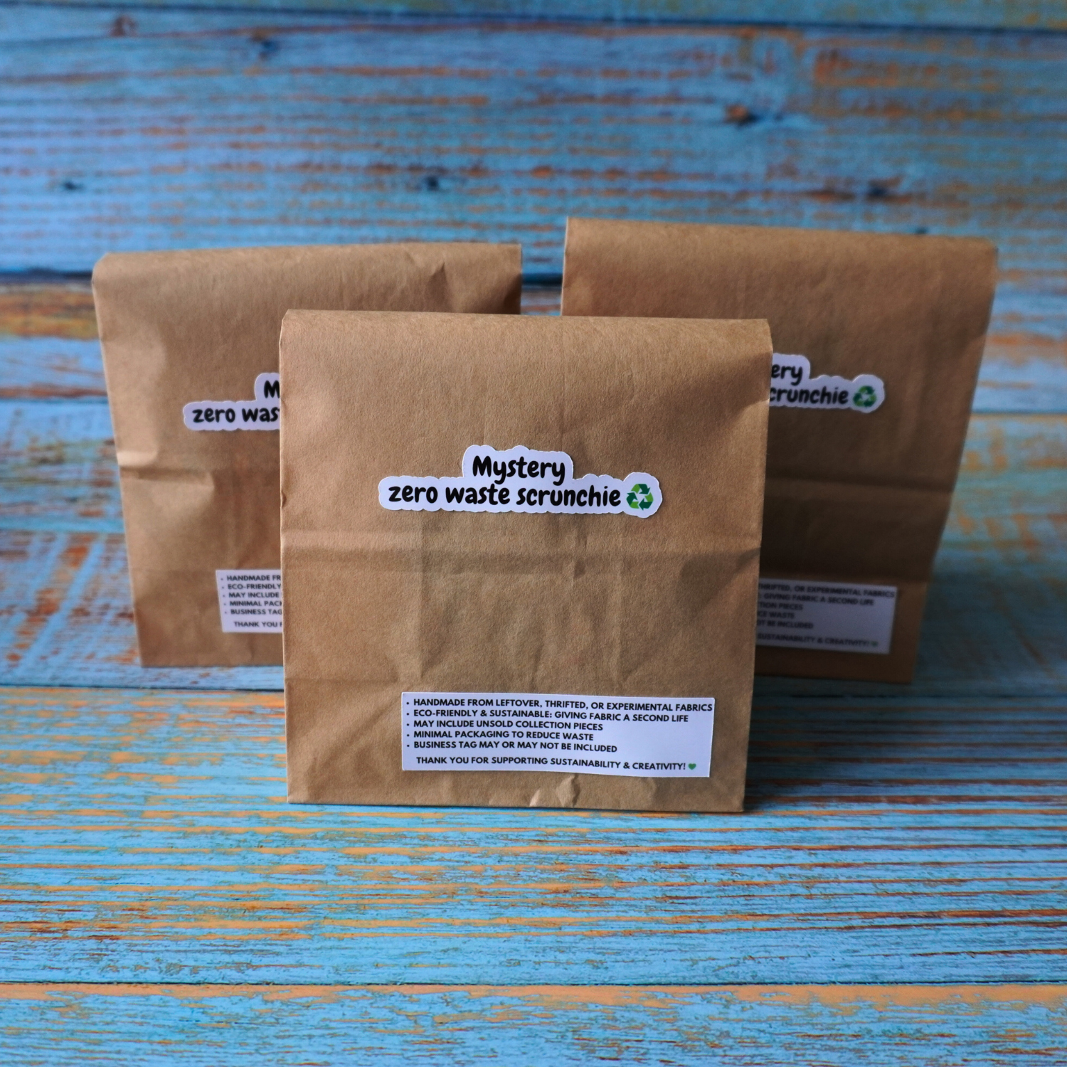 Mystery zero waste bags