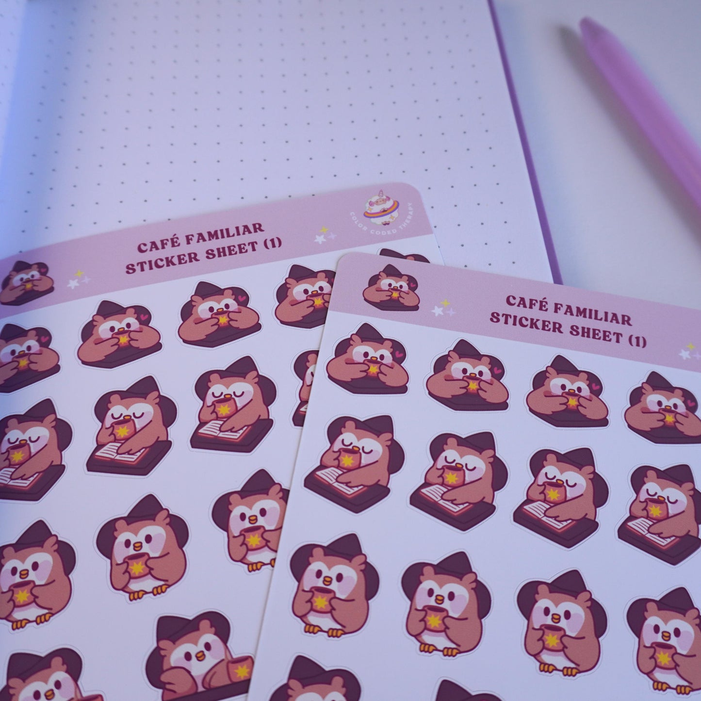 Cafe Familiar (1) sticker sheet