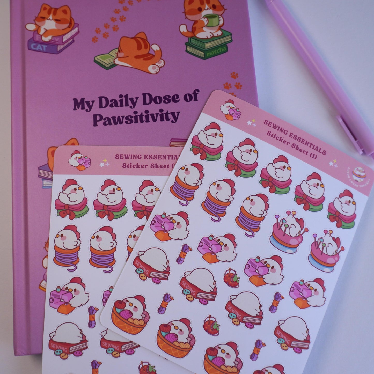 Sewing Essentials (1) sticker sheet