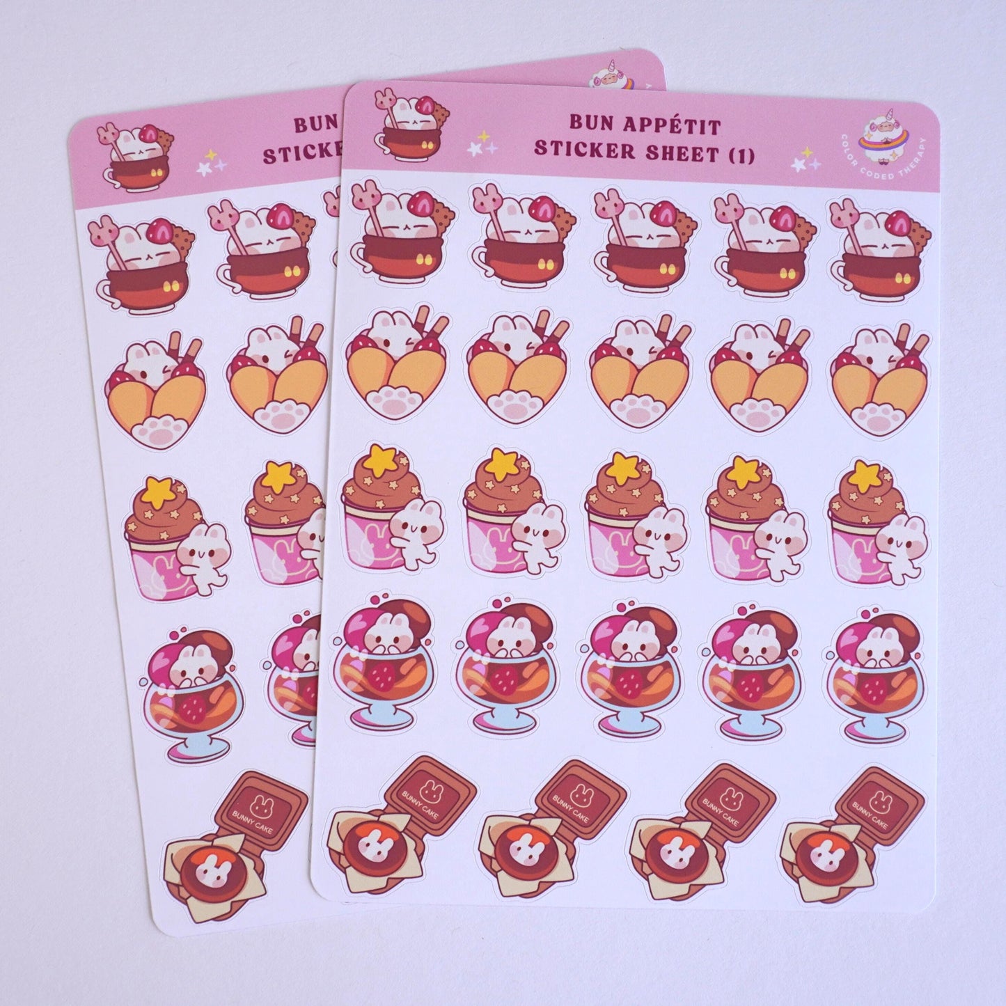 Bun appetit (1) sticker sheet