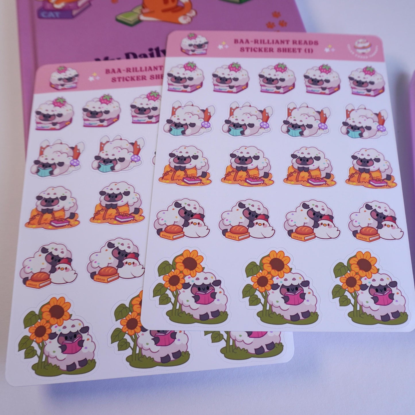 Baa-rilliant Reads (1) sticker sheet