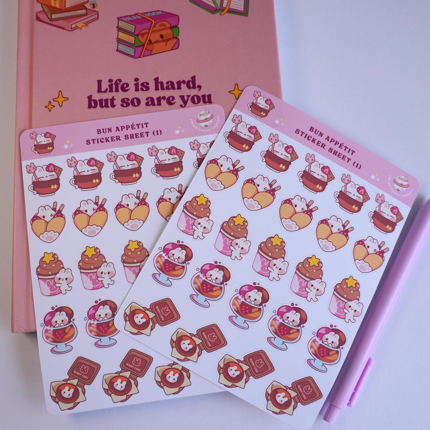 Bun appetit (1) sticker sheet