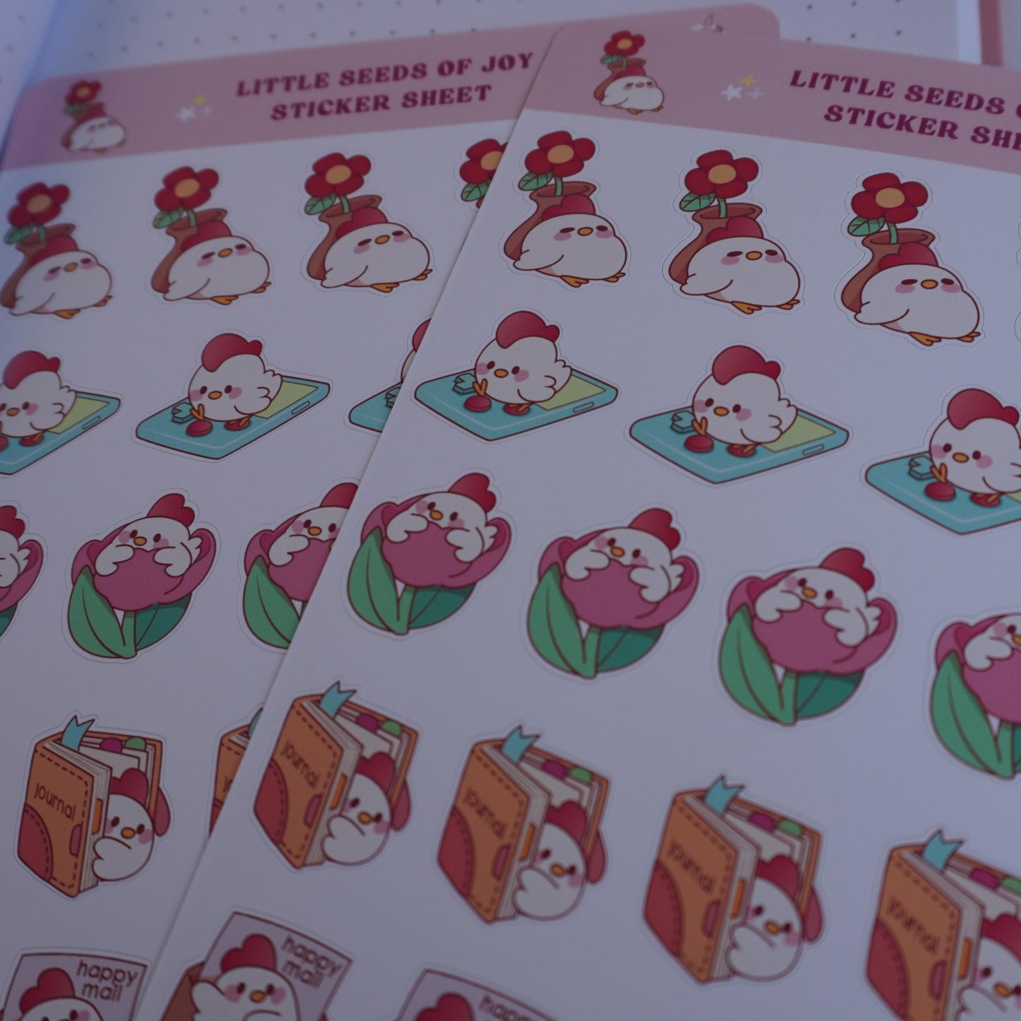 Little Seeds of Joy sticker sheet