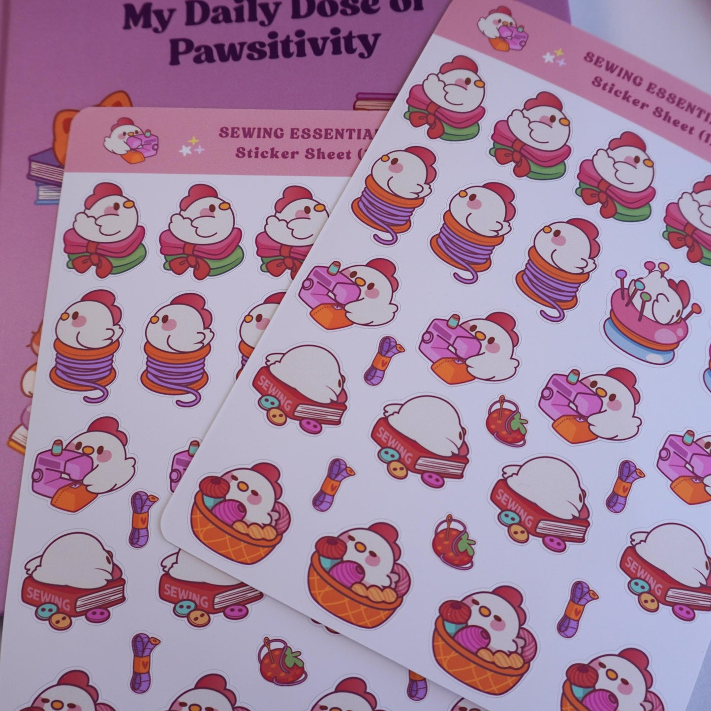 Sewing Essentials (1) sticker sheet