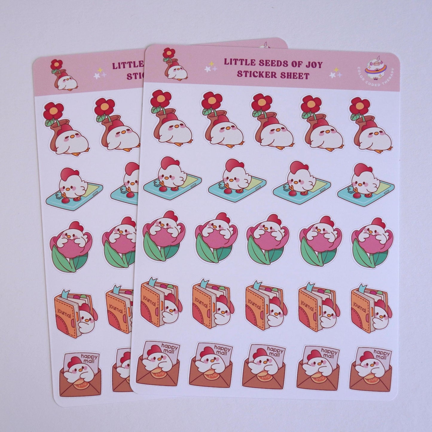 Little Seeds of Joy sticker sheet