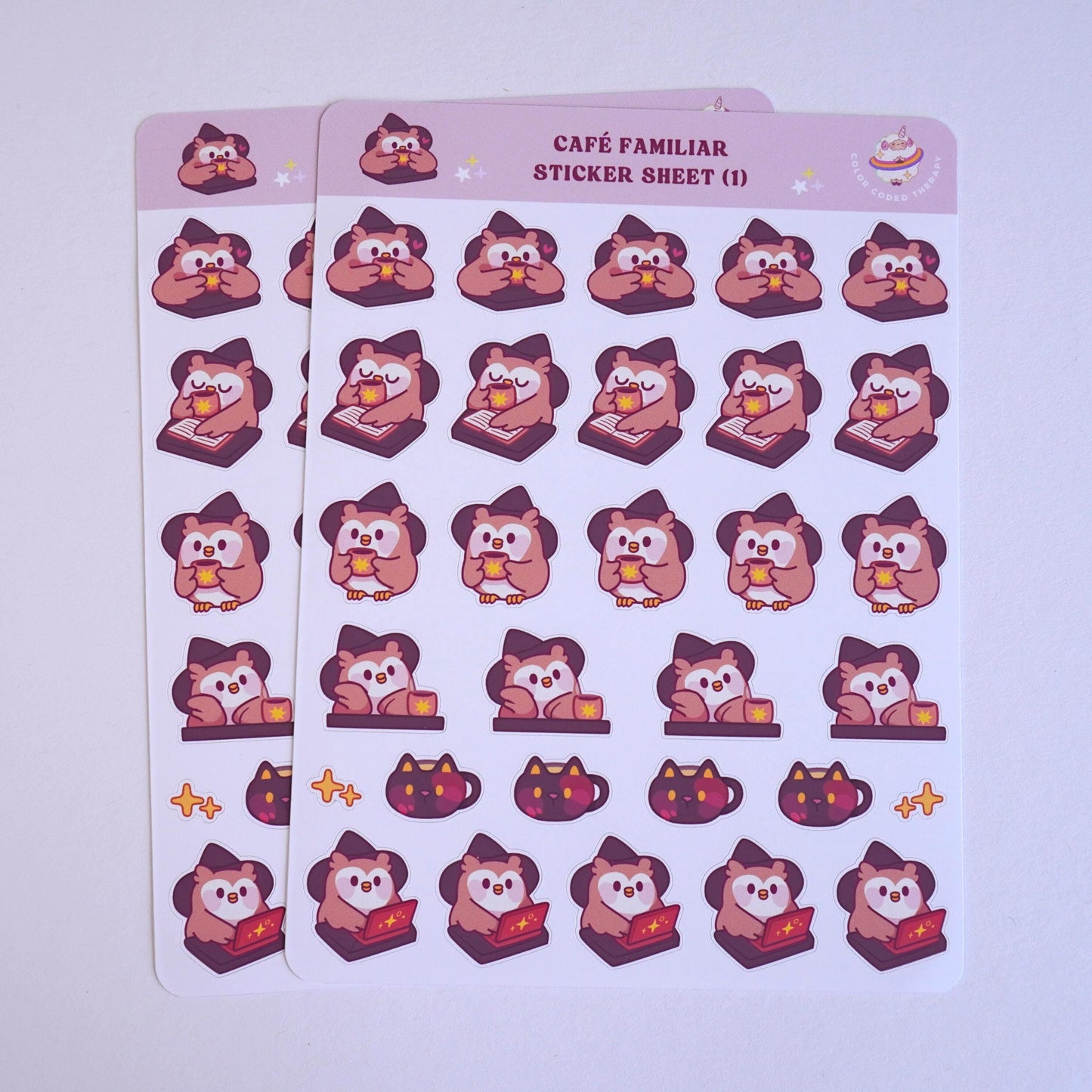 Cafe Familiar (1) sticker sheet