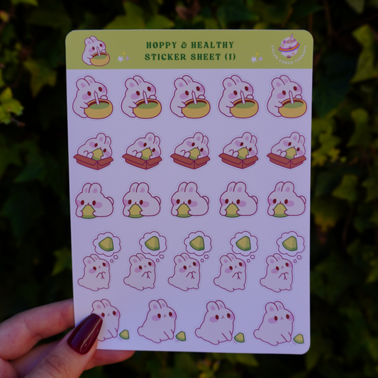 Hoppy and Healthy (1) stickervel