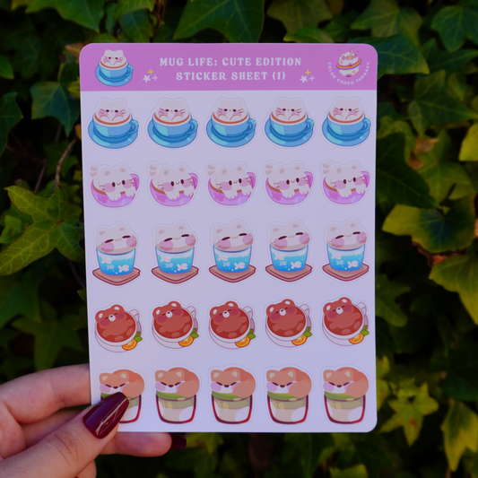 Mug Life: Cute Edition (1) stickervel