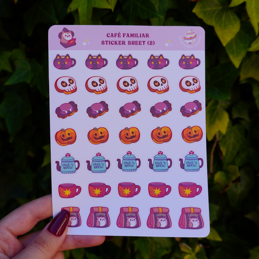 Cafe Familiar (2) stickervel
