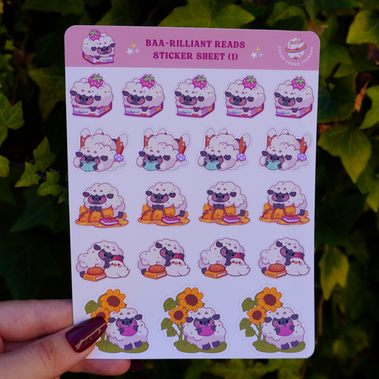 Baa-rilliant leest (1) stickervel