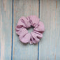 Pastel purple scrunchie