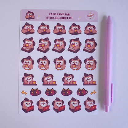 Cafe Familiar (1) sticker sheet