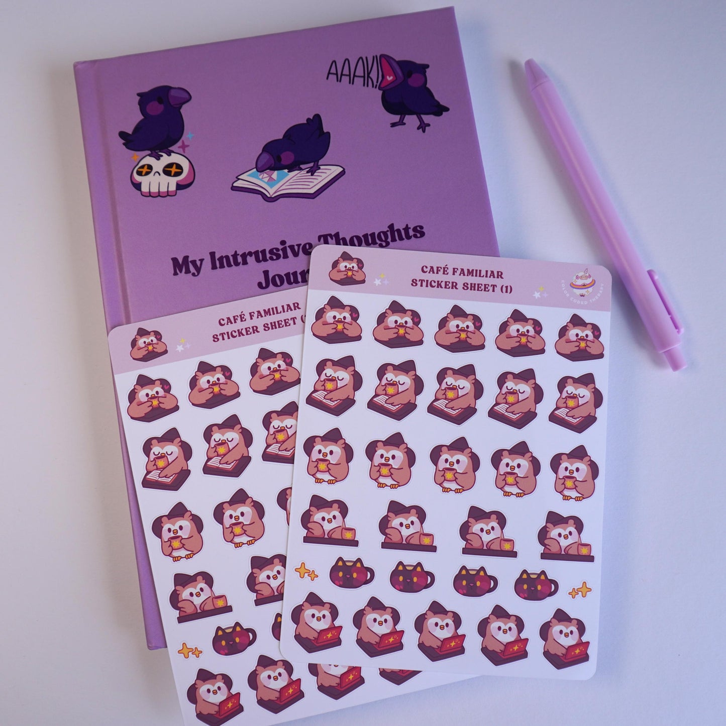Cafe Familiar (1) sticker sheet