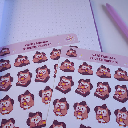 Cafe Familiar (1) sticker sheet