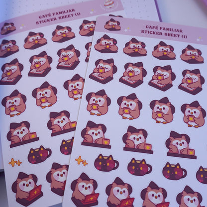 Cafe Familiar (1) sticker sheet