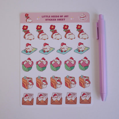 Little Seeds of Joy sticker sheet