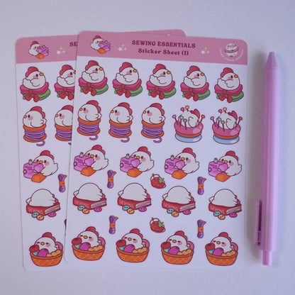 Sewing Essentials (1) sticker sheet