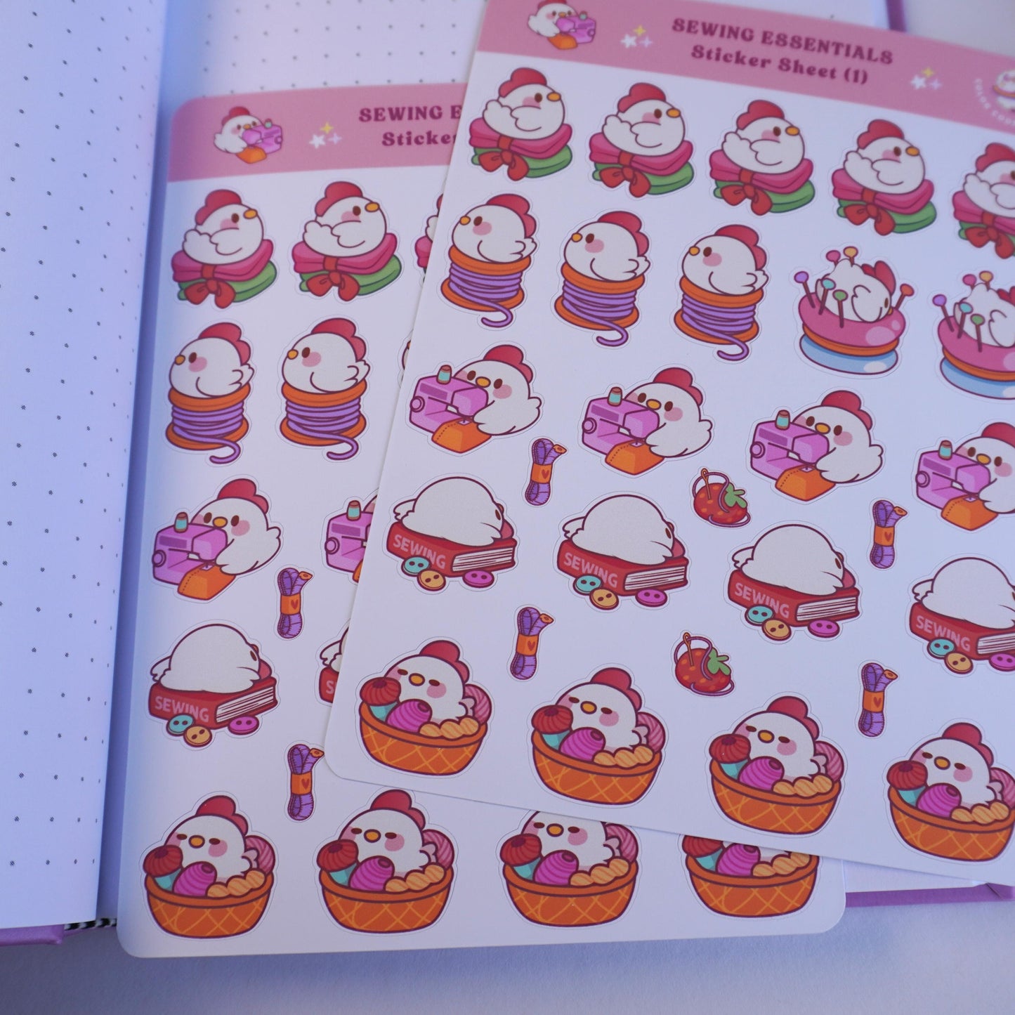 Sewing Essentials (1) sticker sheet