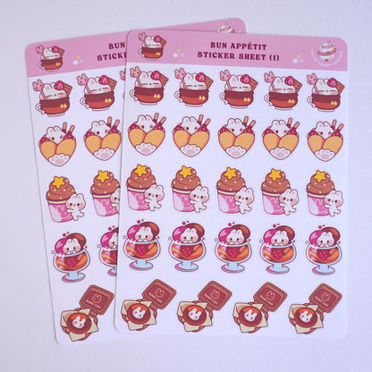 Bun appetit (1) sticker sheet