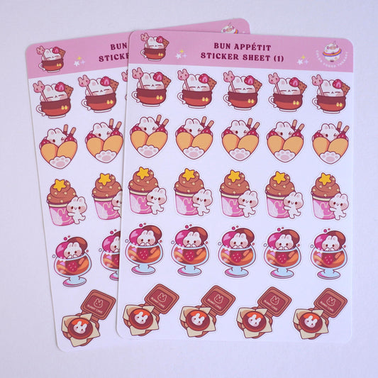 Bun appetit (1) sticker sheet
