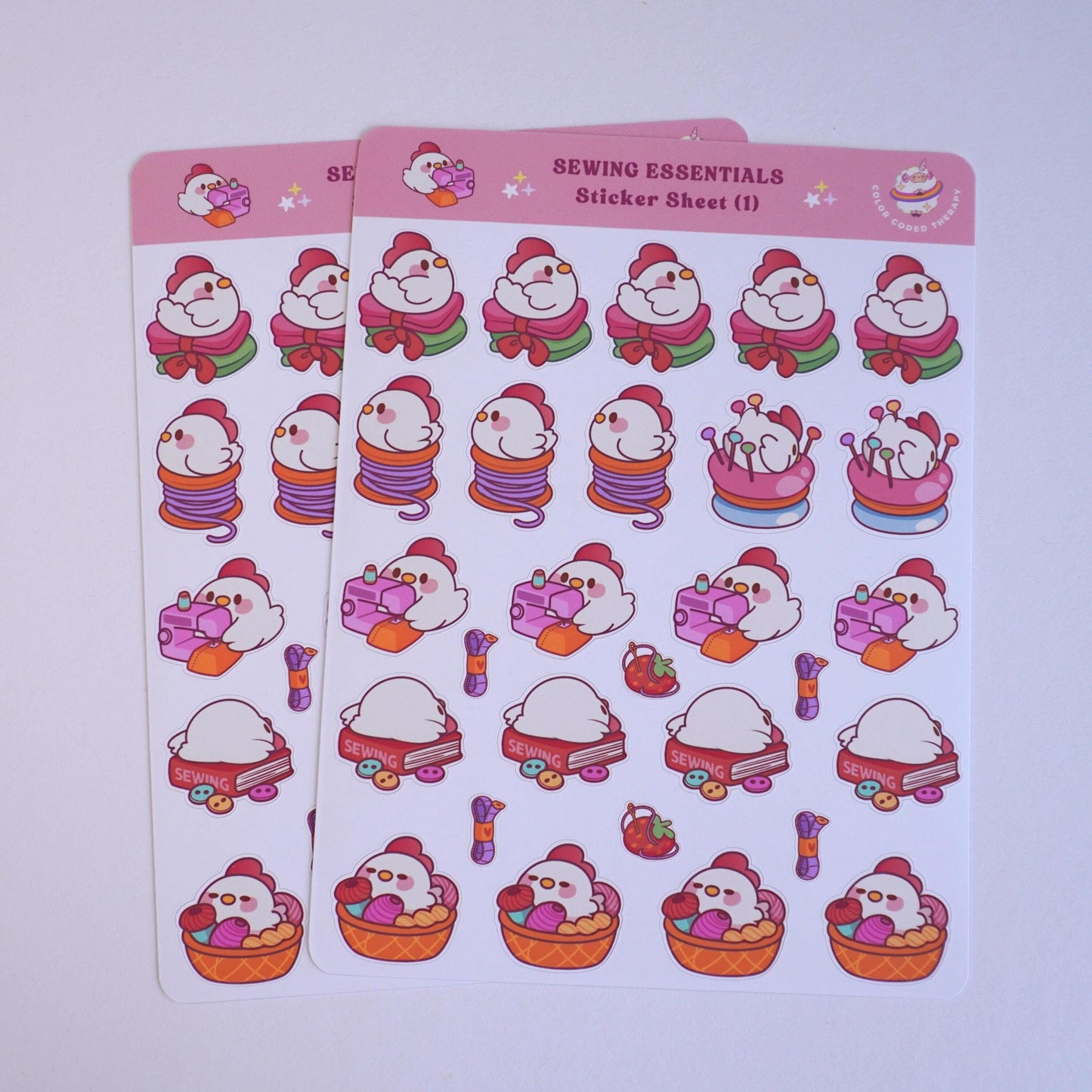 Sewing Essentials (1) sticker sheet