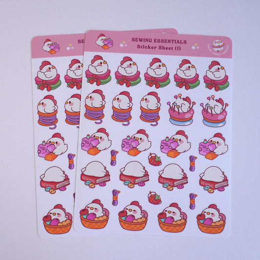 Sewing Essentials (1) sticker sheet