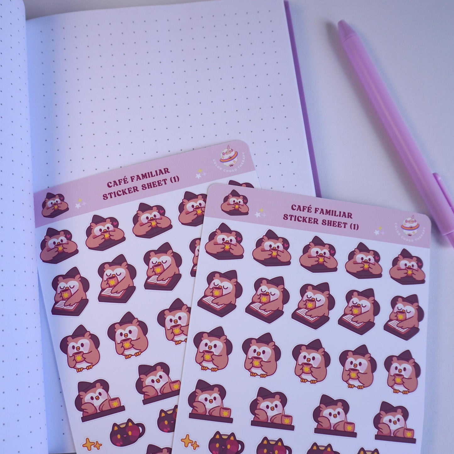 Cafe Familiar (1) sticker sheet