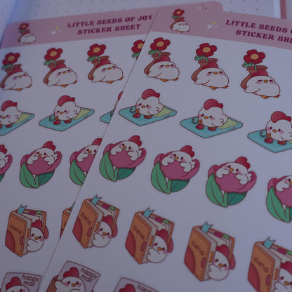 Little Seeds of Joy sticker sheet