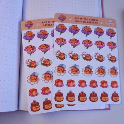 Bee in the Moment (1) sticker sheet