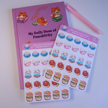 Mug Life: Cute Edition (1) sticker sheet