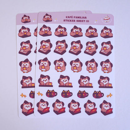 Cafe Familiar (1) sticker sheet