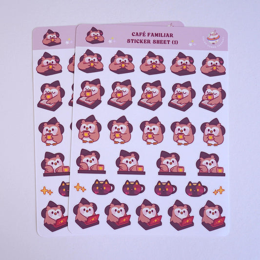 Cafe Familiar (1) sticker sheet