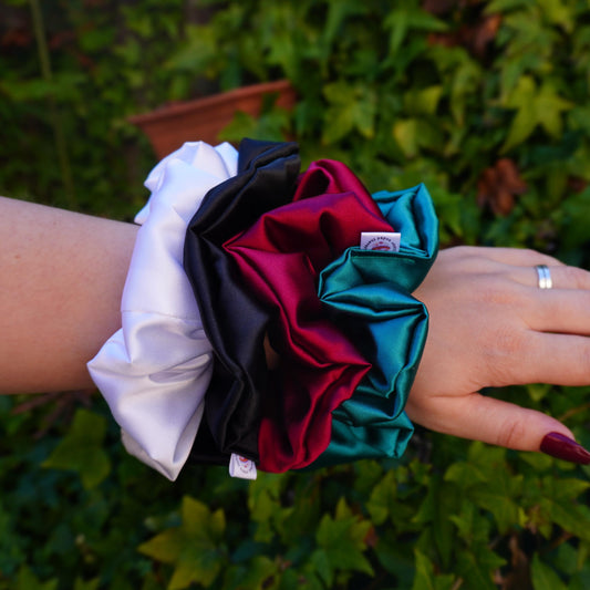 Satin Hair Scrunchies