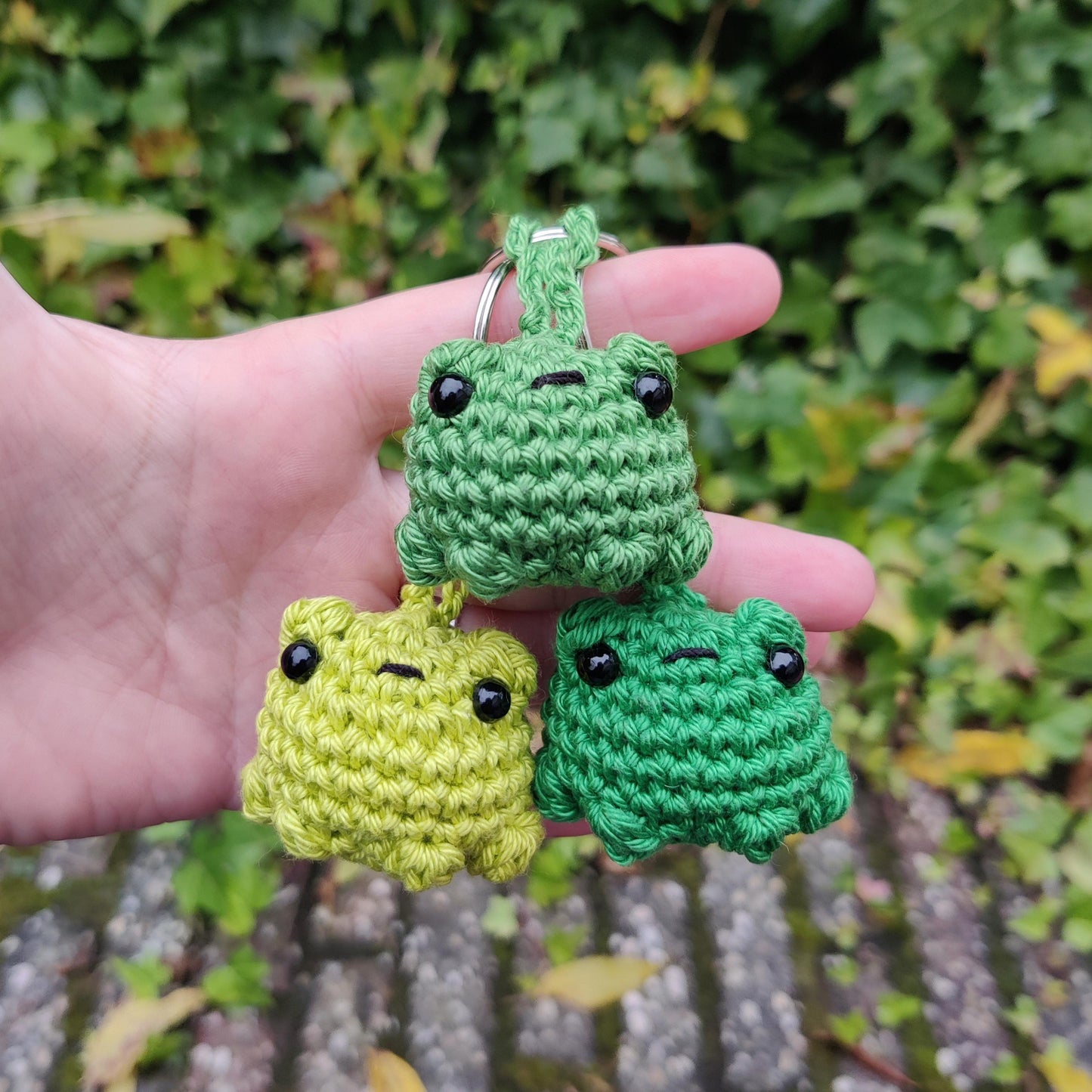Froggy keychain & bag charm