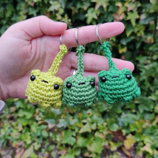 Froggy keychain & bag charm