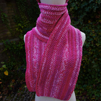 Pink Cat Ear Beanie and Scarf Set