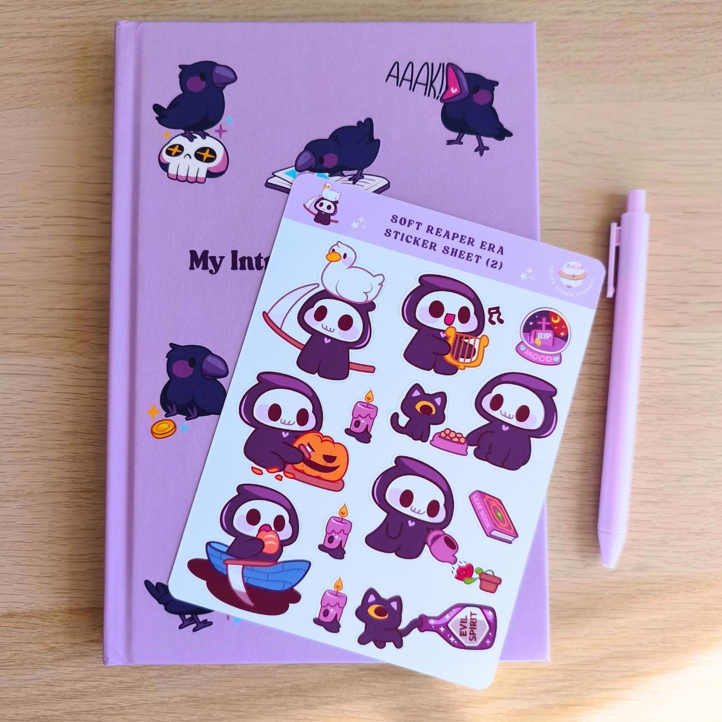 Soft reaper era (2) sticker sheet