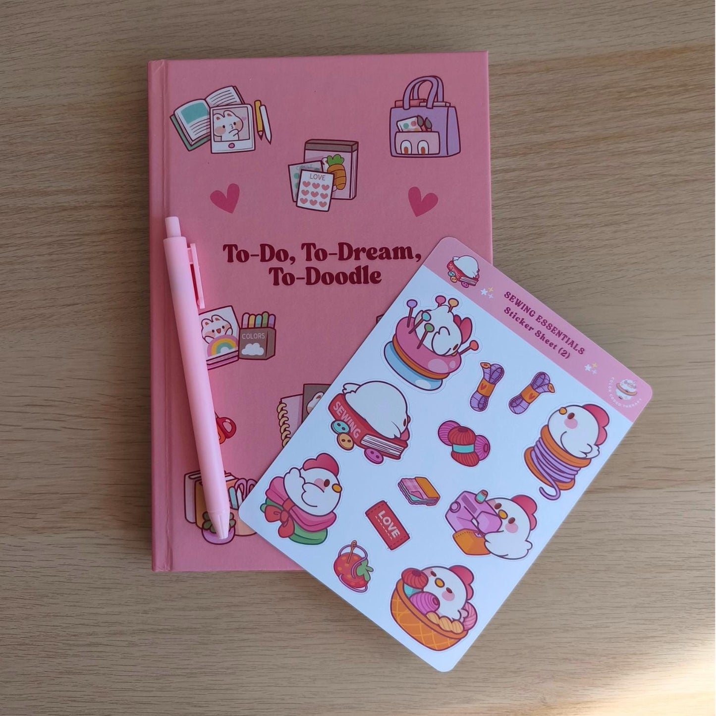 Sewing essentials (2) sticker sheet