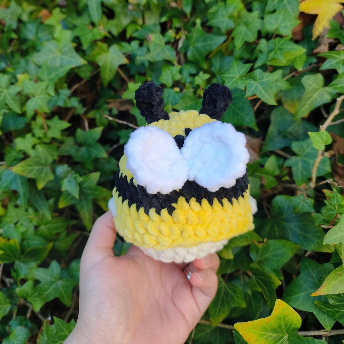 Chicken cosplaying bumblebee
