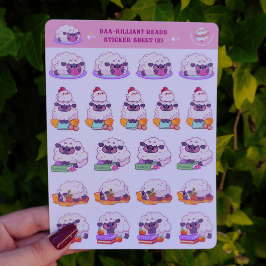 Baa-rilliant Reads (2) stickervel