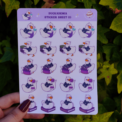 Duckademia (1) stickervel